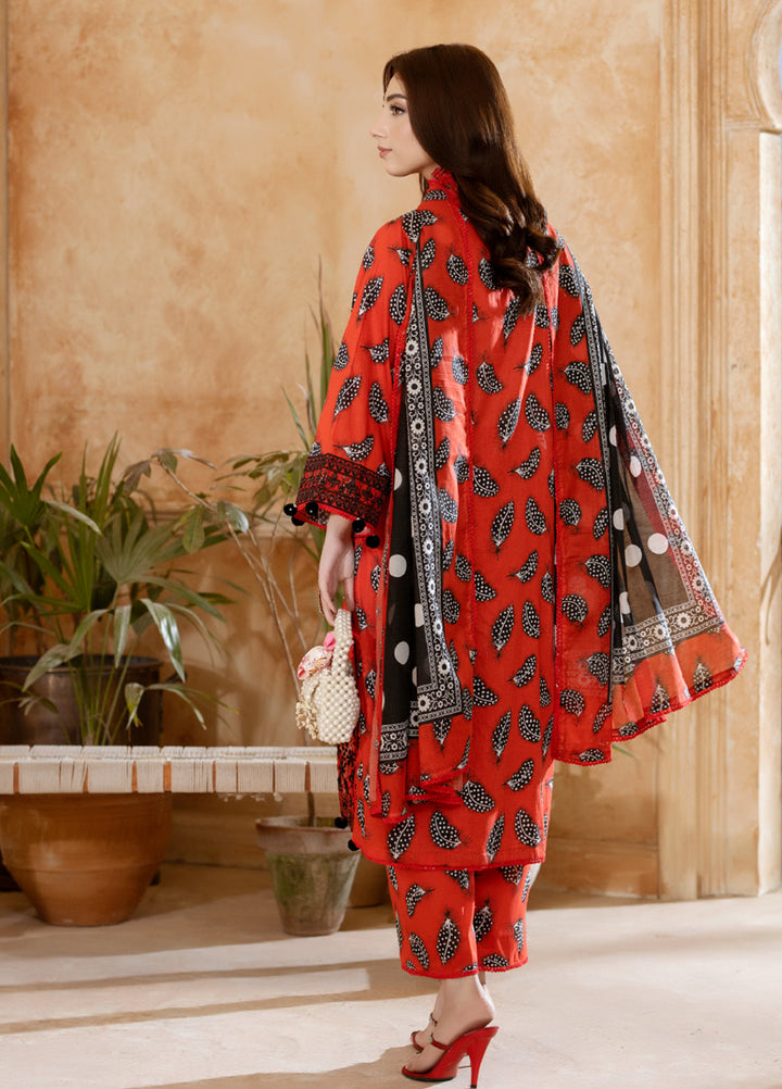 Salina by Regalia Textiles Unstitched Embroidered Lawn 3 Piece Suit RG26USVII D-8 - Summer Collection