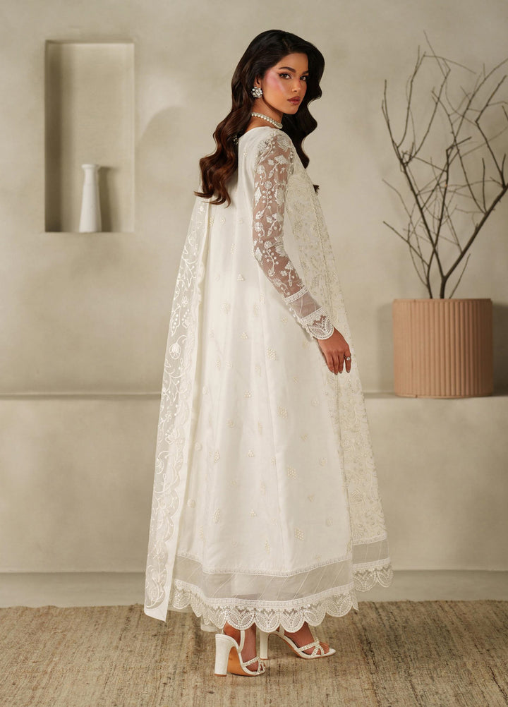 Muse Thread by Zarif Unstitched Organza Embroidered Suits 3 Piece ZRF25MT 03 SAHIL - Festive Collection