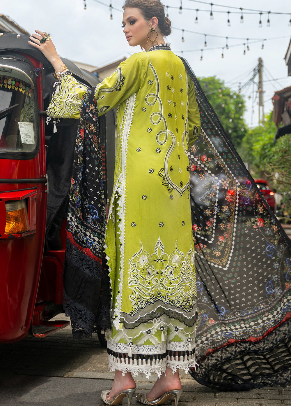 Neroli By Annus Abrar Unstitched Embroidered Lawn 3 Piece Suit ABR26UNL 11 Rutaba - Festive Collection