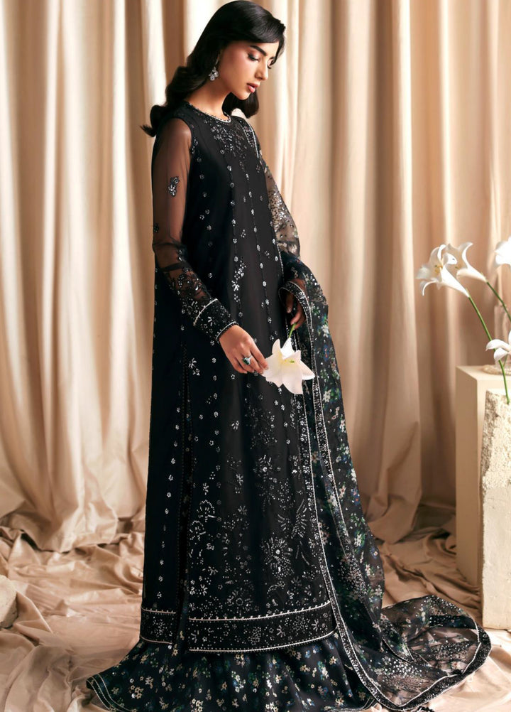 Sirayya by Zarif Unstitched Embroidered Net 3 Piece Suit ZR26US Kavish 06 - Festive Collection