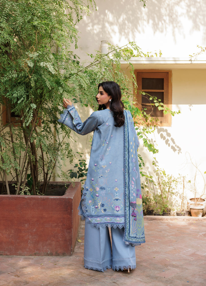 Zync by Florent Whispers Unstitched Embroidered Modal 3 Piece FL25WW FL-3A - Winter Collection