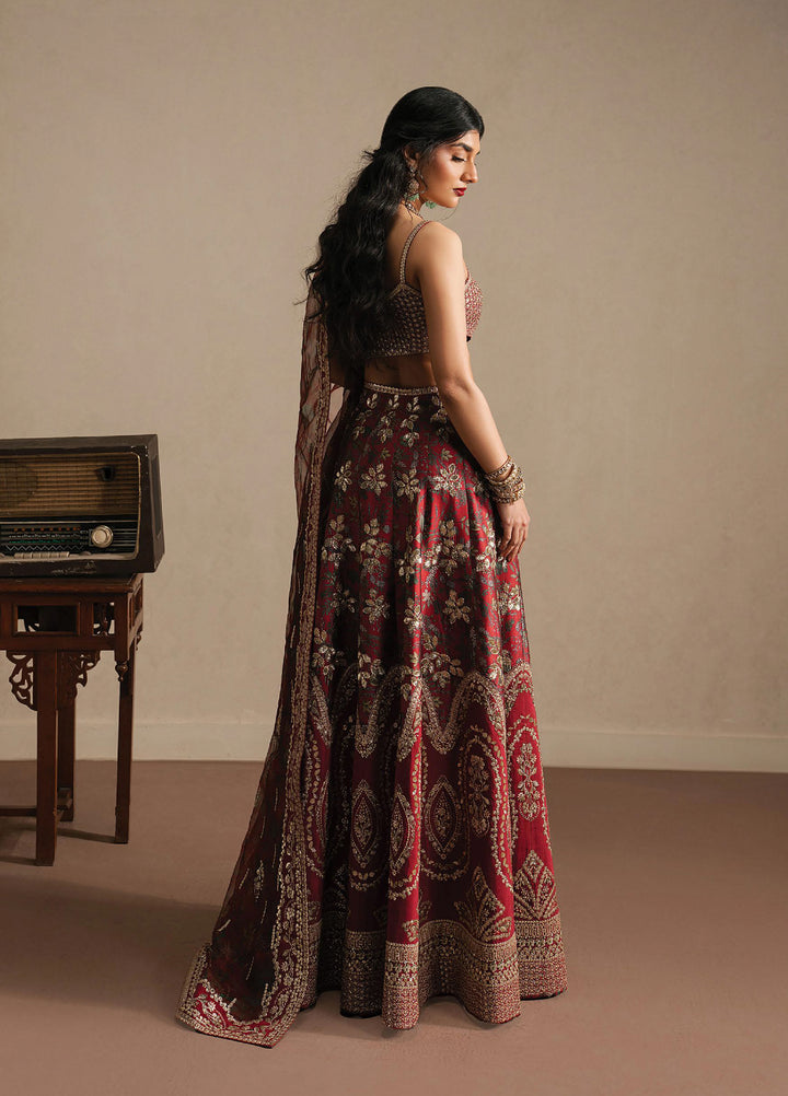 Qurbat by Ayzel Unstitched Embroidered Silk 3 Piece Suit AAF26UQ D-6 Taaruf - Festive Collection