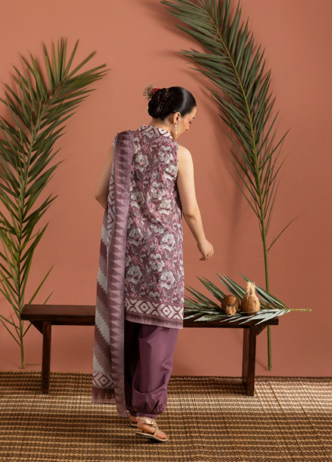 Bagheecha by Gul Ahmed Unstitched Printed Lawn 3 Piece Suit GA26ULB CL62450 - Casual Collection