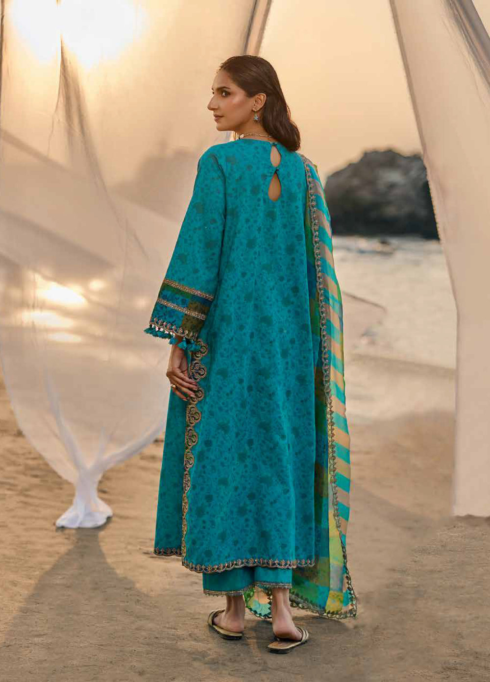 Swiss Miss by Charizma Unstitched Embroidered Swiss Voil 3 Piece Suit CHR26USM CSM6-05 - Summer Collection