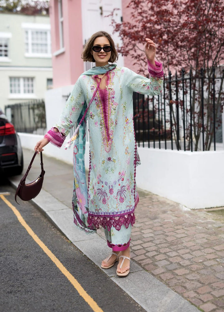 Sobia Nazir Prints Unstitched Embroidered Lawn 3 Piece Suit SN26UPL D-07A - Summer Collection