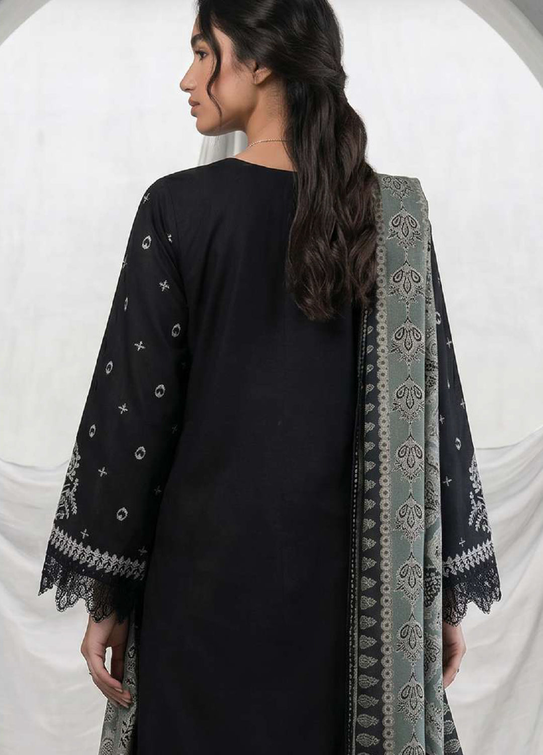 Zellbury Unstitched Embroidered Lawn 3 Piece Suit ZB26UVIII WUS26E31166 - Casual Collection