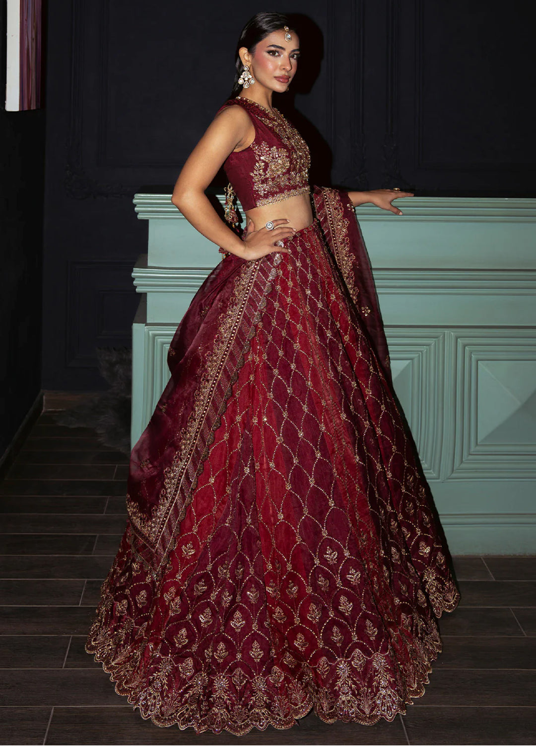 Pari Naaz by Neeshay Embroidered Rawsilk Suits Unstitched 3 Piece NSH25PW Shafaq - Formals Collection