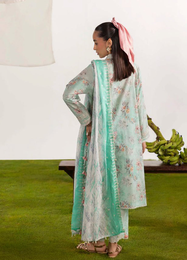 Bagheecha by Gul Ahmed Unstitched Embroidered Lawn 3 Piece Suit GA26ULB CL62319 - Casual Collection
