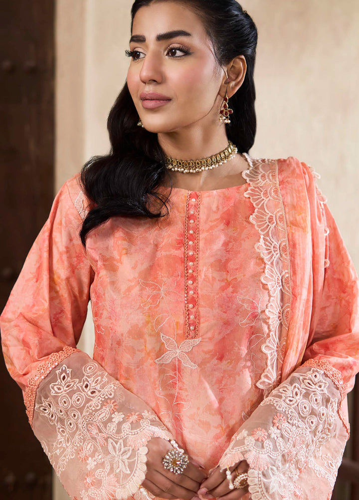 Applique Kari by Al Zohaib Unstitched Embroidered Lawn 3 Piece Suit AZ26AVI D-05 - Summer Collection