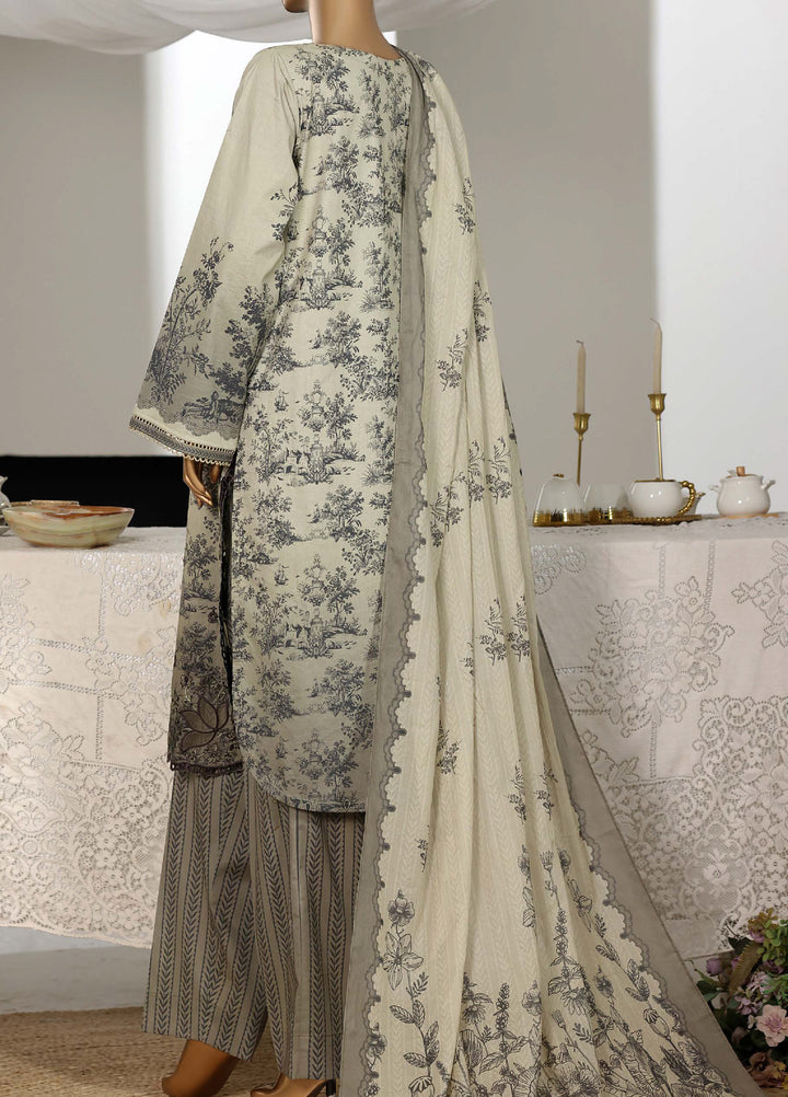 Guldozi by HZ Textiles RTW Embroidered Lawn 3 Piece Suit CPE-3P-027 - Summer Collection
