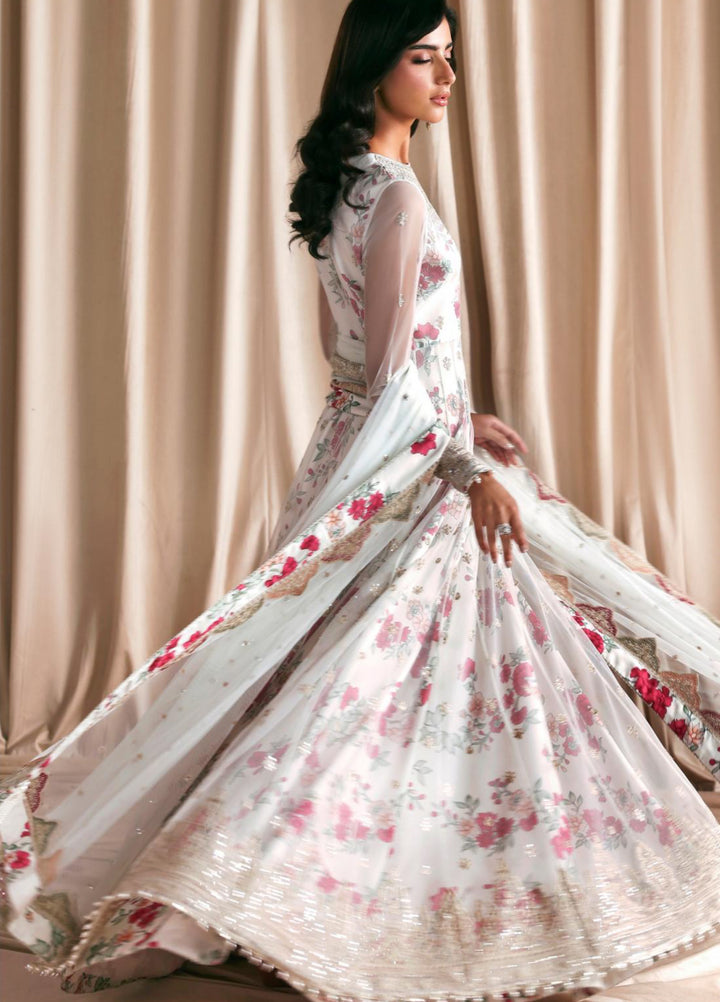 Sirayya by Zarif Unstitched Embroidered Net Sequence 3 Piece Suit ZR26US CHASHNI 03 - Festive Collection