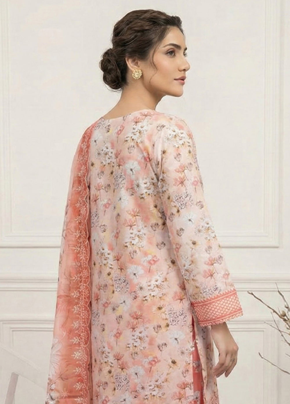 Anmol by Ishq e Rang RTW Embroidered Lawn 3 Piece Suit IR26RA Mira AA-6 - Casual Collection