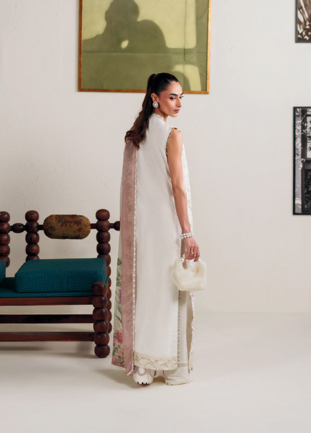 Whispers of Summer by Neeshey Unstitched Embroidered Luxury Lawn 3 Piece Suit NSH26ULW IRIS - Summer Collection