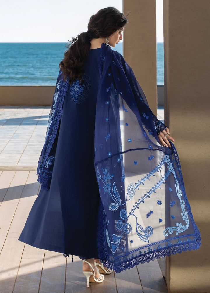 Sirene by Mahnur Unstitched Embroidered Lawn 3 Piece Suit MN26USL S-15 - Summer Collection