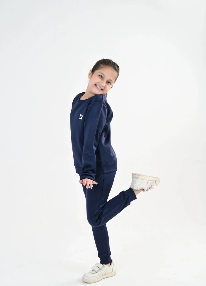 IQ Exclusive Kids Track Suit Fleece 2 PieceComfort Sweatshirt Tracksuit-Unisex Kids - Winter Collection