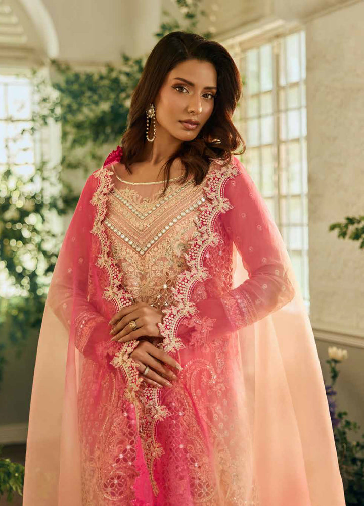 Celine by Charizma Unstitched Embroidered Chiffon 4 Piece Suit CHR26UC Celine CCE6-05 - Festive Collection