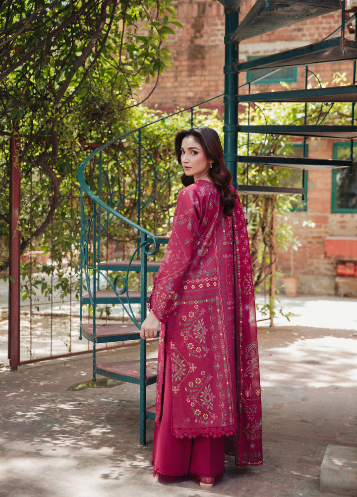 Zync by Florent Unstitched Printed Lawn 3 Piece Suit FL26ULE FZ-1 - Eid Collection