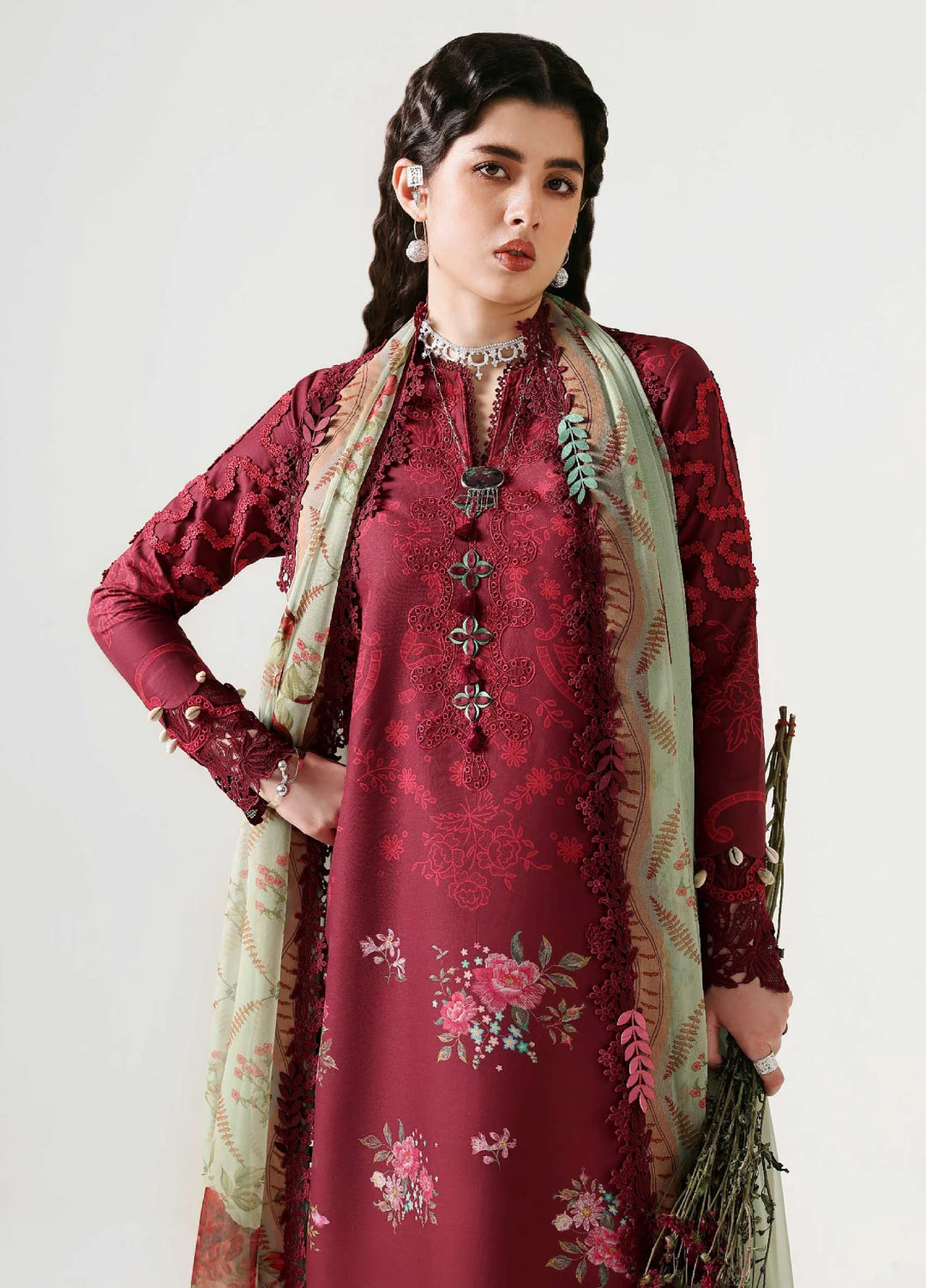 Neoma Prints by Republic Unstitched Embroidered Lawn 3 Piece Suit RW26UNP RSP-06 - Summer Collection