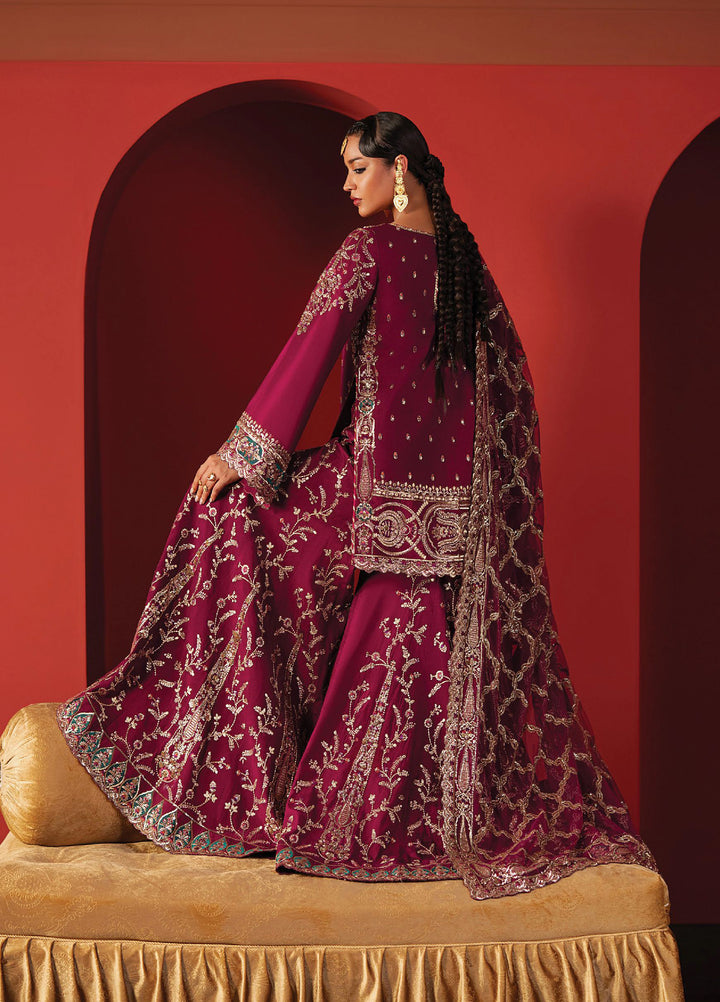 Divani by Afrozeh Unstitched Raw Silk Embroidered 3 Piece Suits AF25DS AS-25-09 Shamal - Festive Collection