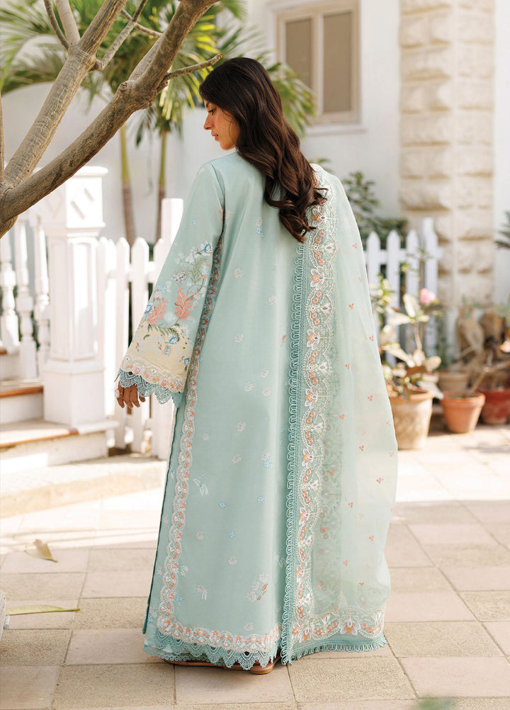 Summer Together by Afrozeh Unstitched Embroidered Lawn 3 Piece Suit AF26UST D-4 SELEA - Festive Collection