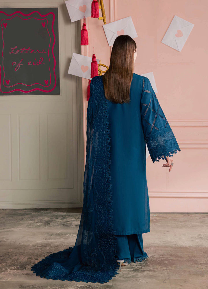 Feya by Nureh Unstitched Embroidered Lawn 3 Piece Suit NU26UFEL FE-14 - Eid Collection