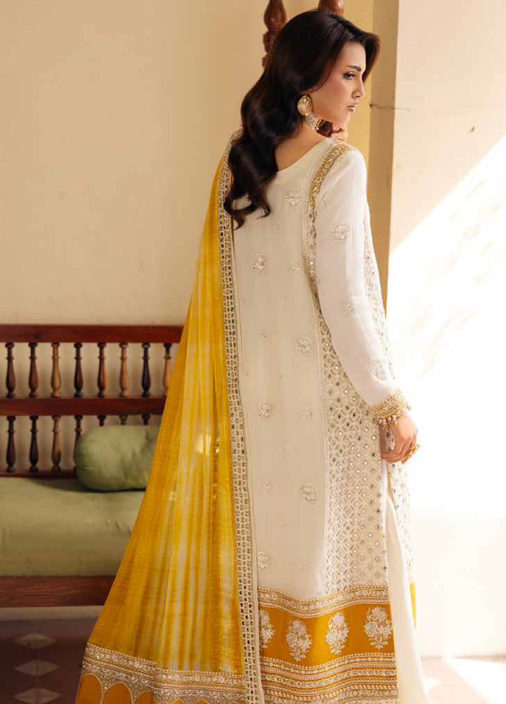 Celine by Charizma Unstitched Embroidered Chiffon 4 Piece Suit CHR26UC Celine CCE6-02 - Festive Collection