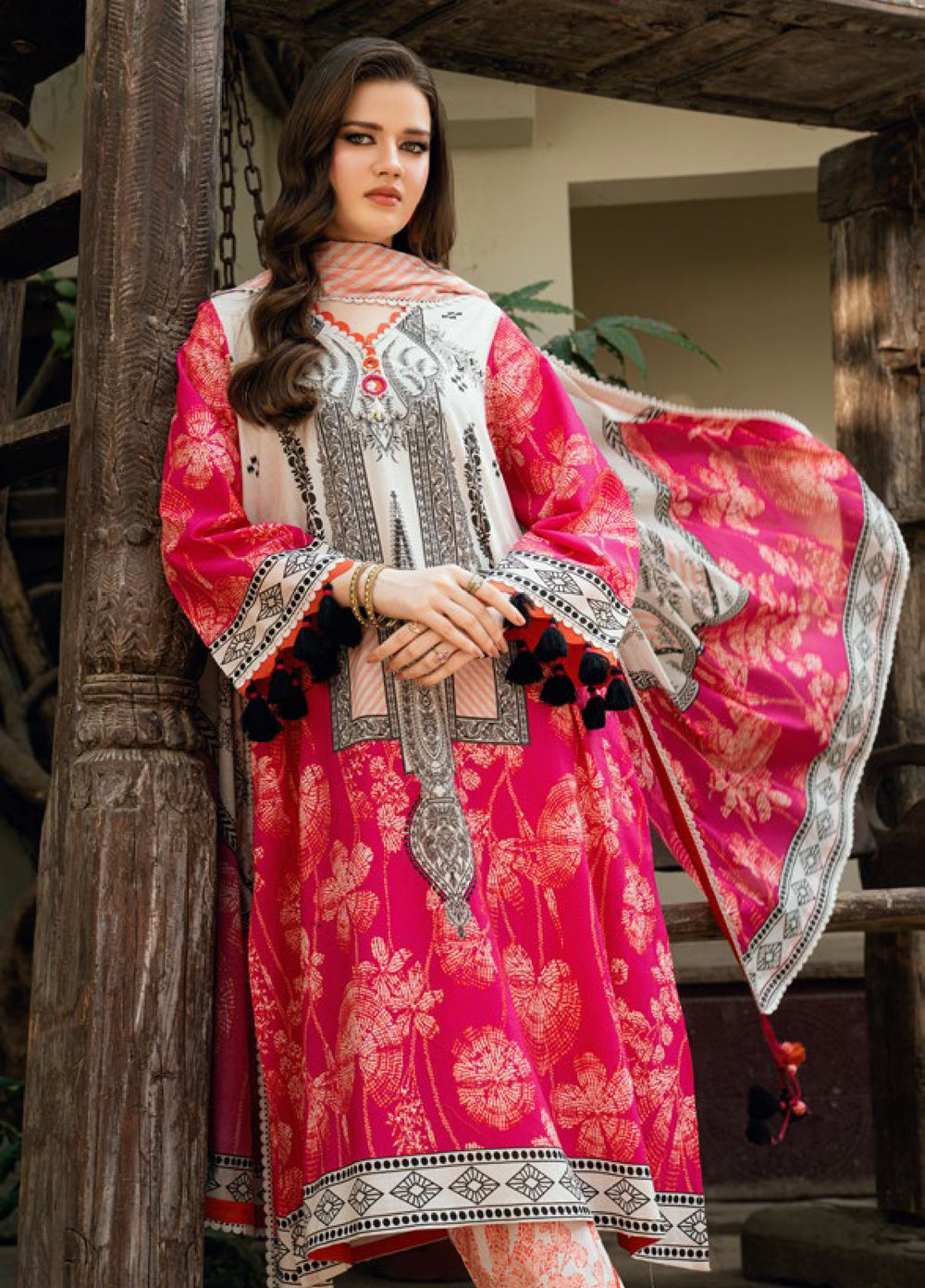Desert Rose by Gul Ahmed Unstitched Printed Lawn 3 Piece Suit GA26UDRL CH-62021 - Summer Collection