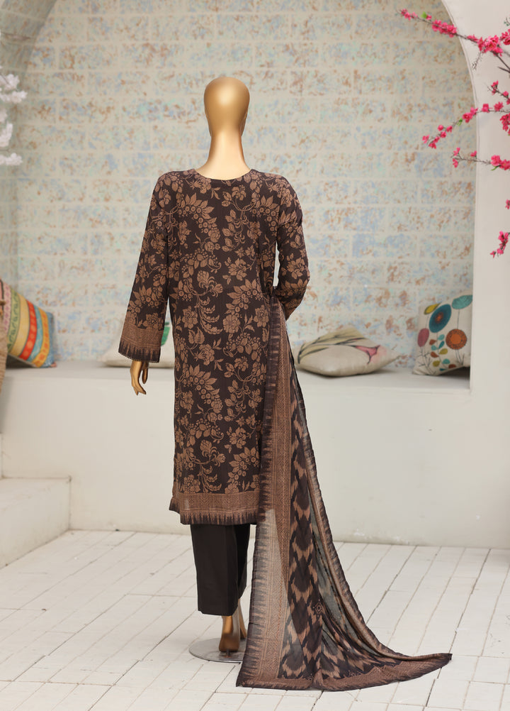 Nayab by HZ Textiles Unstitched Printed Cotton Lawn 3 Piece Suit HZ28UN NPC-10 - Casual Collection