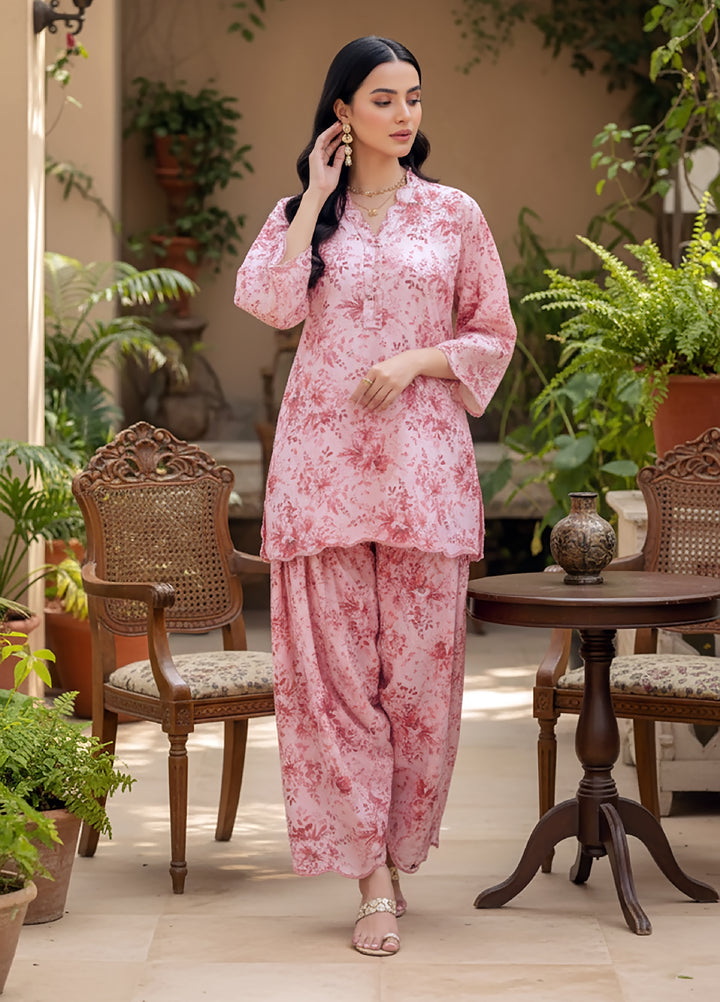 Lakhany Women Co Ord Pret Printed Cambric 2 Piece LG-RL-0293 - Winter Collection