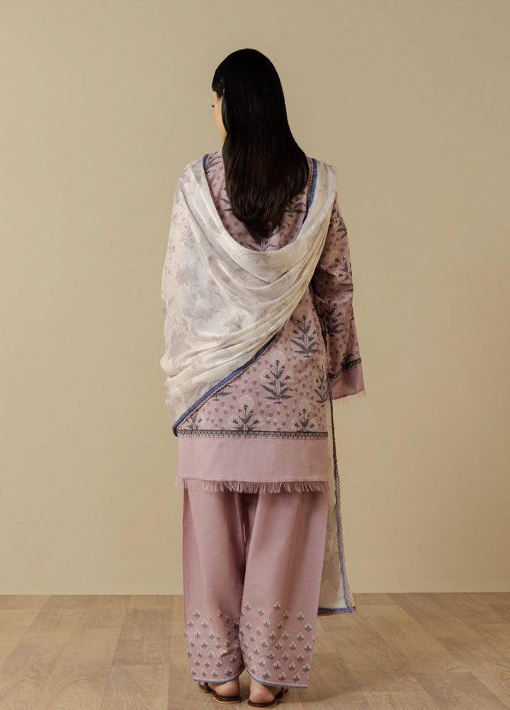 Coco by Zara Shahjahan Unstitched Printed Lawn 3 Piece Suit CZS26UPL ANTHEA-9A - Summer Collection