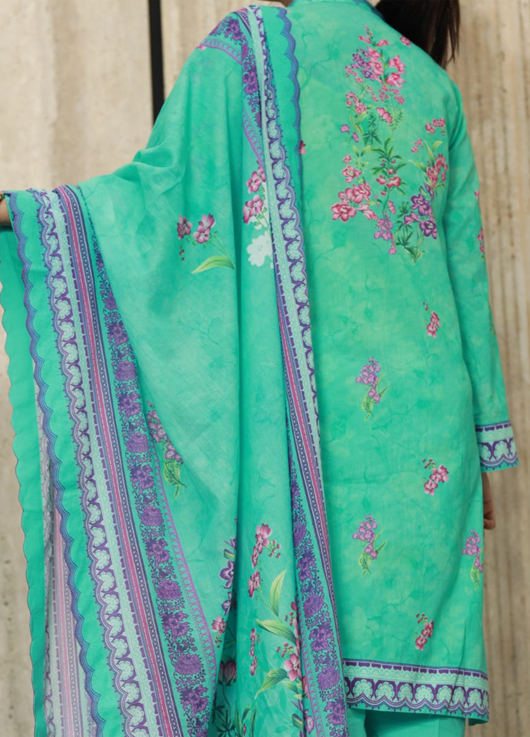 The Garden Muse by Chameli Unstitched Printed Lawn 3 Piece Suit CHM26UGM WRTS-0007 - Summer Collection