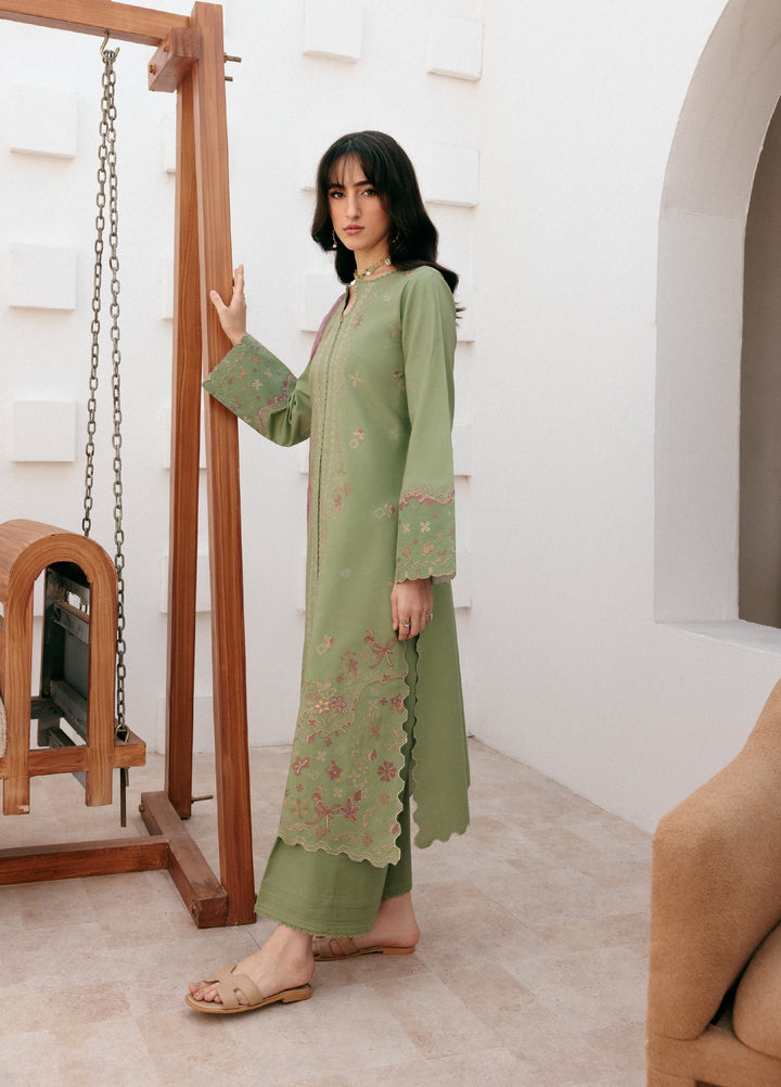 Zync by Florent Untitched Lawn Embroidered 3 Piece Suit FL26UZ FZ-6A - Summer Collection