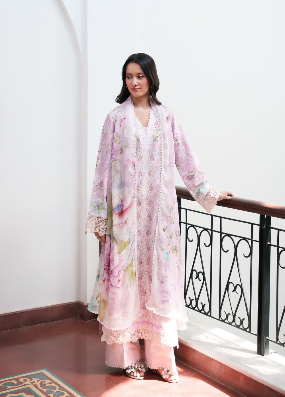 Summer Lines by Neeshay Unstitched Printed Lawn 3 Piece Suit NSH26ULS LILEA - Eid Collection