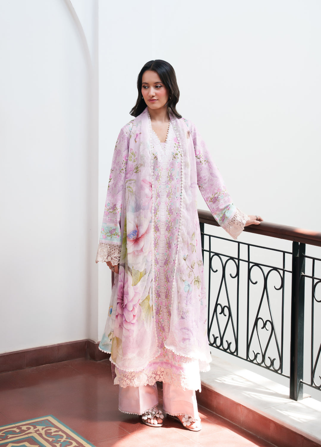 Summer Lines by Neeshay Unstitched Printed Lawn 3 Piece Suit NSH26ULS LILEA - Eid Collection
