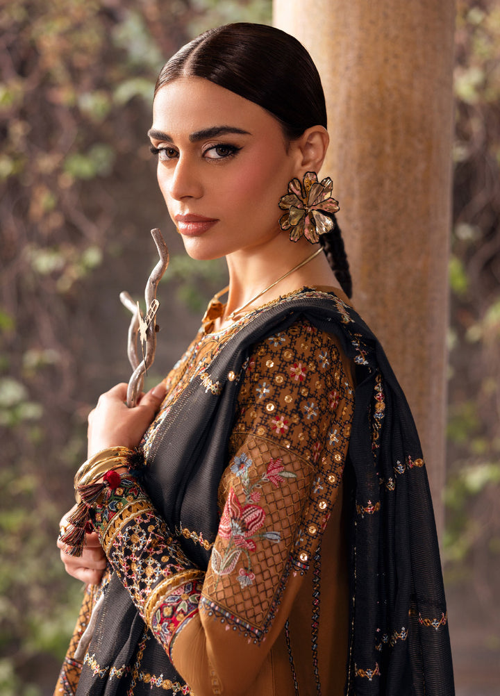 Shahkaar by Jazmin Unstitched Embroidered Lawn 3 Piece Suit JZ26USE SL26-D05 - Eid Collection