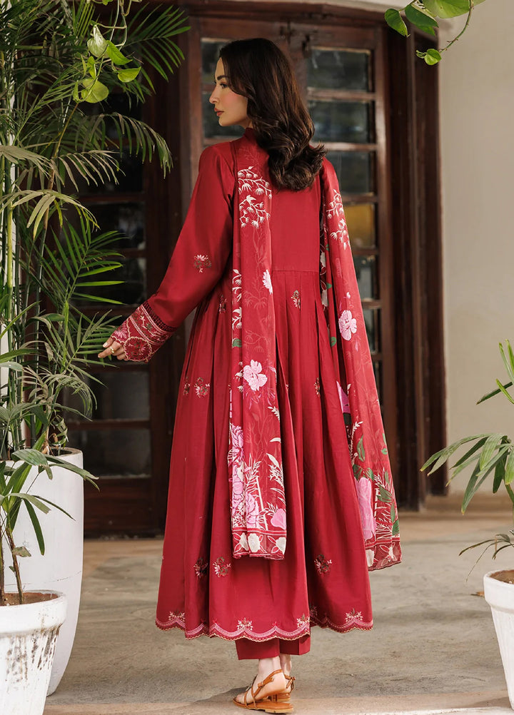 Mistfall Ramadan Edit by Panache Women RTW Embroidered Cotton 3 Piece Blush Reverie - Casual Collection