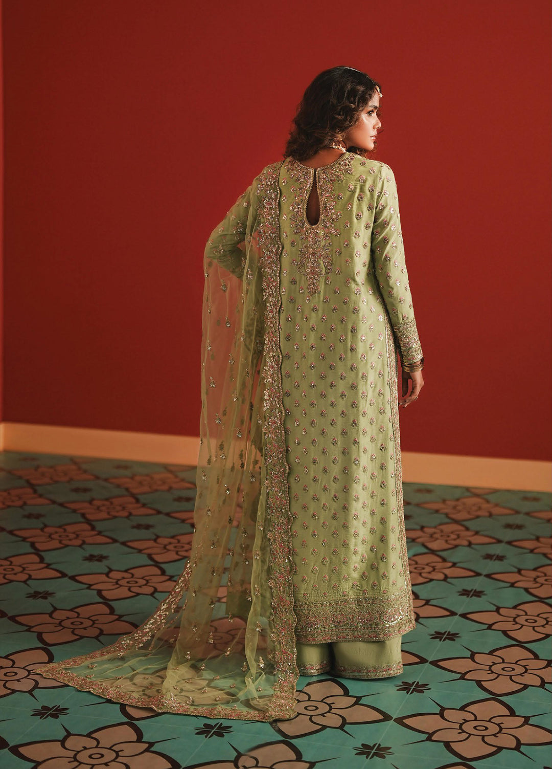 Divani by Afrozeh Unstitched Raw Silk Embroidered 3 Piece Suits AF25DS AS-25-05 Shahwar - Festive Collection