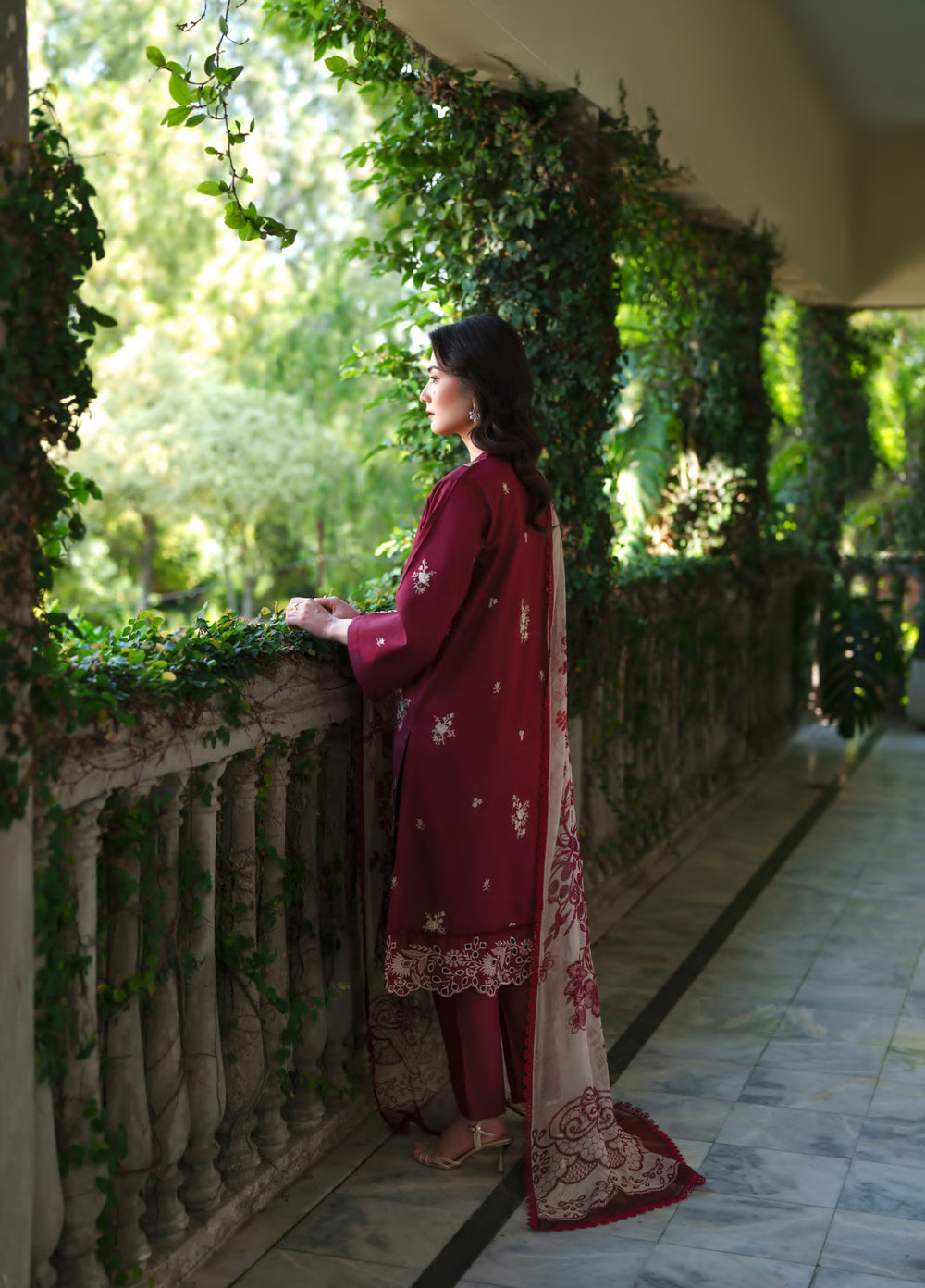 Golden Enara by Rashid Textiles Unstitched Embroidered Lawn 3 Piece Suit RT26ULG 3701 - Casual Collection