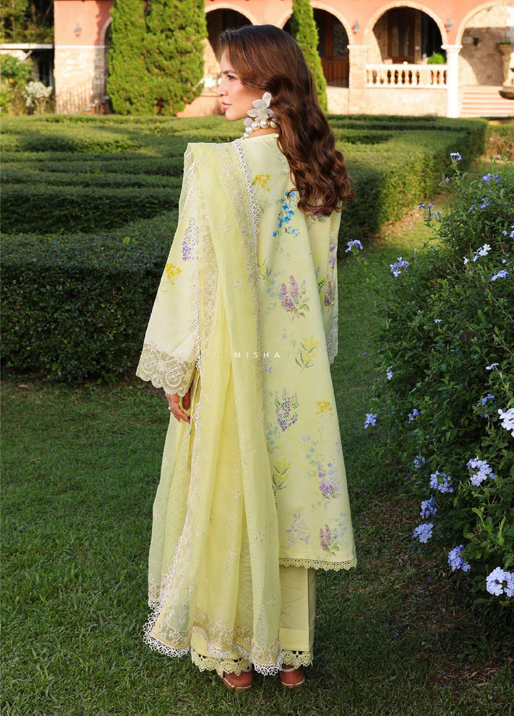 Florence by Rang Rasiya Unstitched Embroidered Lawn 3 Piece Suit RR26UFL Misha - Summer Collection