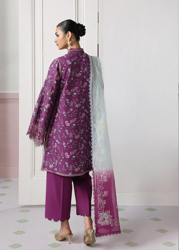 Q Prints by Qalamkar Unstitched Printed Lawn 3 Piece Suit QLK26UQL Brise QQP-09 (A) - Summer Collection