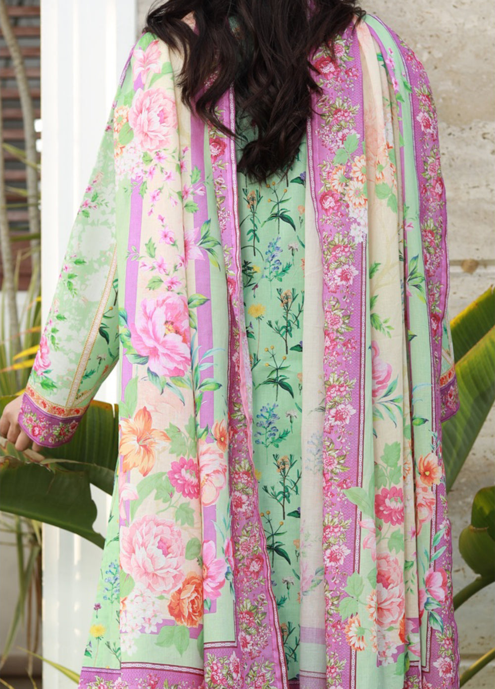 The Garden Muse by Chameli Unstitched Printed Lawn 3 Piece Suit CHM26UGM WRTS-0005 - Summer Collection