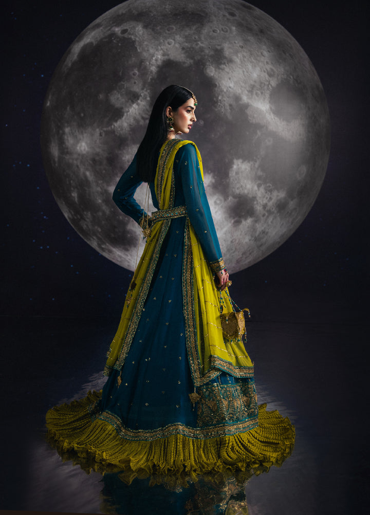 Sara Jahan Women RTW Embroidered Chiffon 3 Piece Suit SJ26RF SJ-1003 - Festive Collection