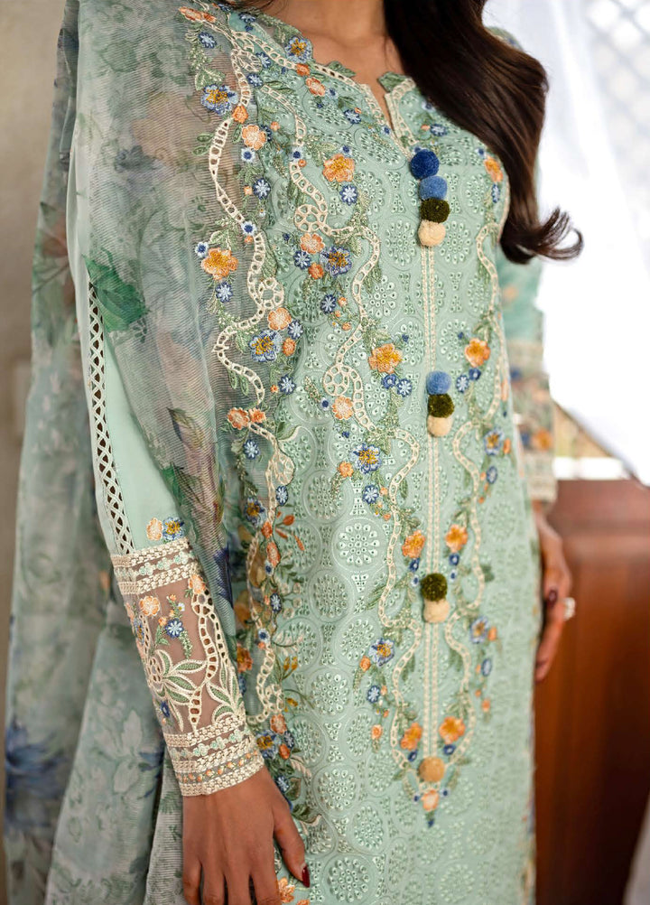 Astoria by Mushq Unstitched Embroidered Lawn 3 Piece Suit MQ26UAL 306-Elif - Festive Collection
