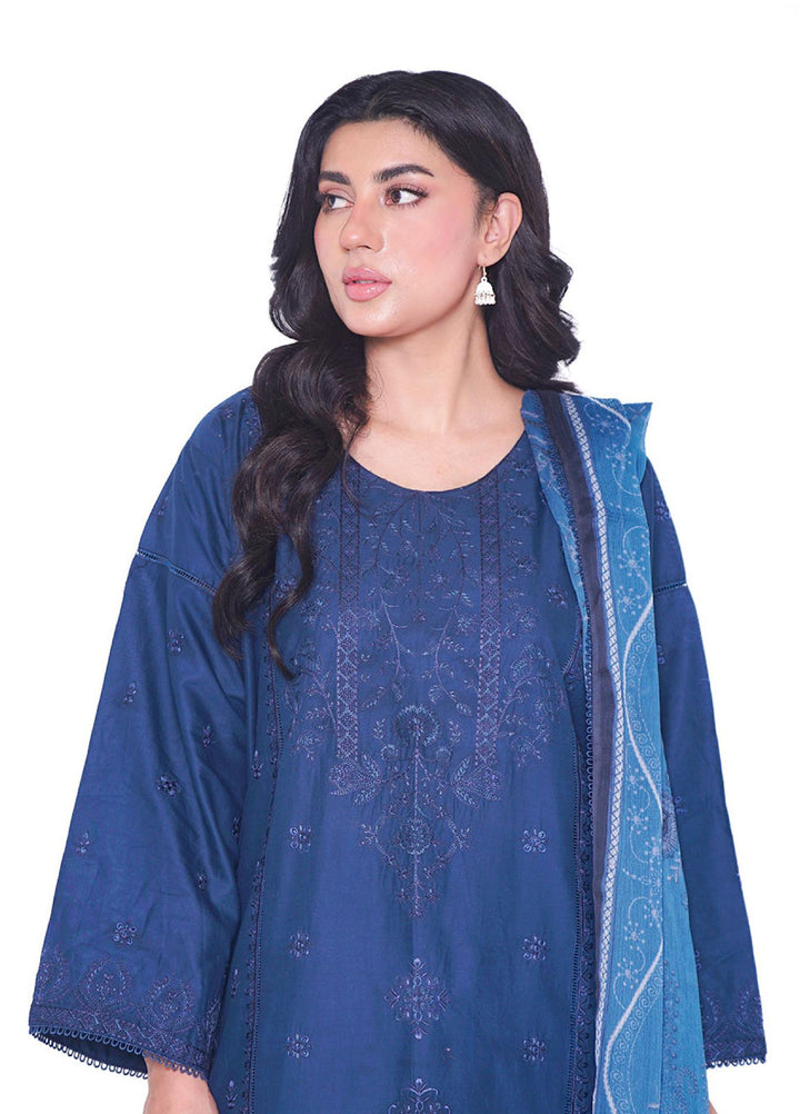 Ileen by naba bilal RTW Embroidered Lawn 3 Piece Suit IN26REL Amilia - Casual Collection