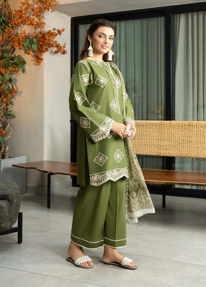 Solid Story by Panache Pret Solids Lawn 3 Piece Vana