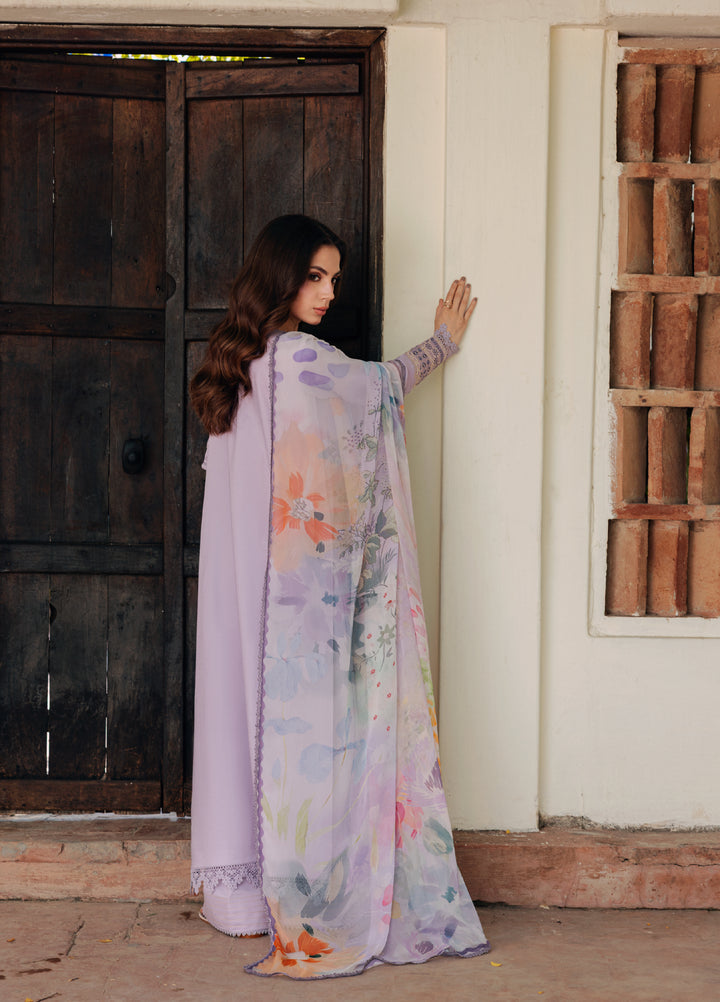 Zync by Florent Unstitched Embroidered Lawn 3 Piece Suit FL26ULZ FZ-2B - Lawn Collection