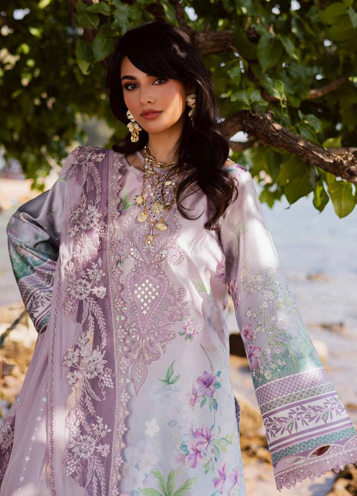 Nureh Unstitched Embroidered Silk 3 Piece Suit NU26US S-24 - Festive Collection