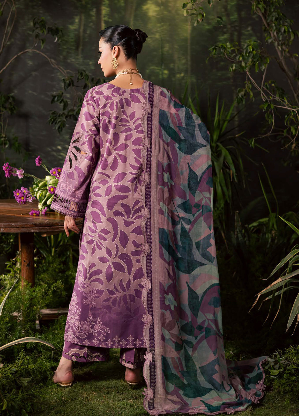 Daily Delight by Nureh Unstitched Embroidered Lawn 3 Piece Suit NU26UDDL DD-26 - Summer Collection