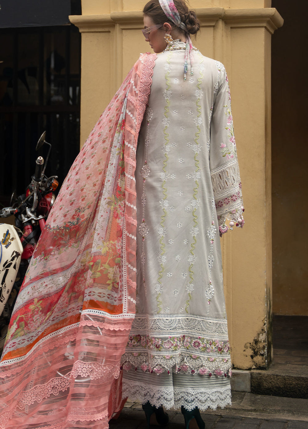 Neroli By Annus Abrar Unstitched Embroidered Lawn 3 Piece Suit ABR26UNL 12 Amani - Festive Collection