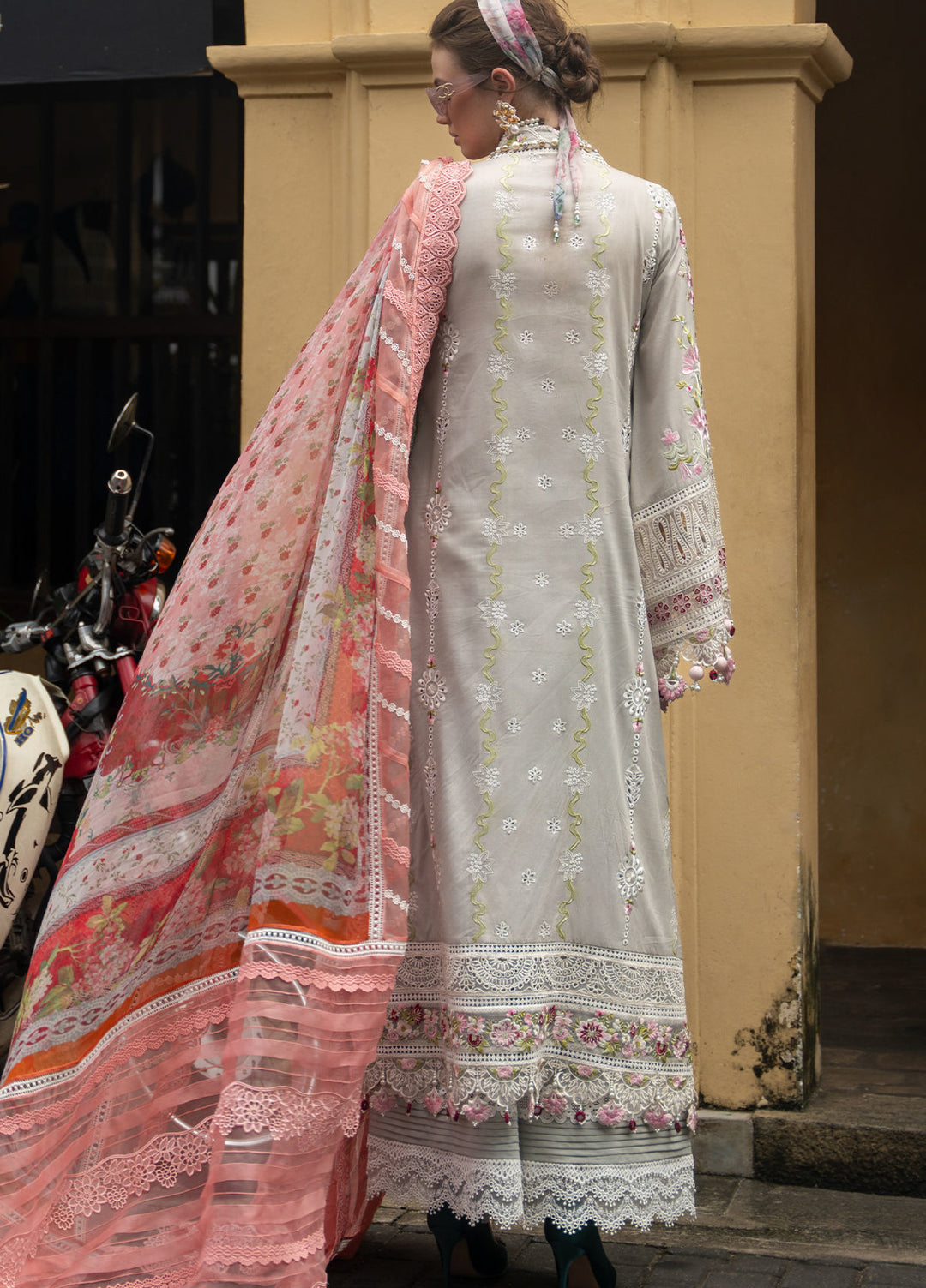 Neroli By Annus Abrar Unstitched Embroidered Lawn 3 Piece Suit ABR26UNL 12 Amani - Festive Collection